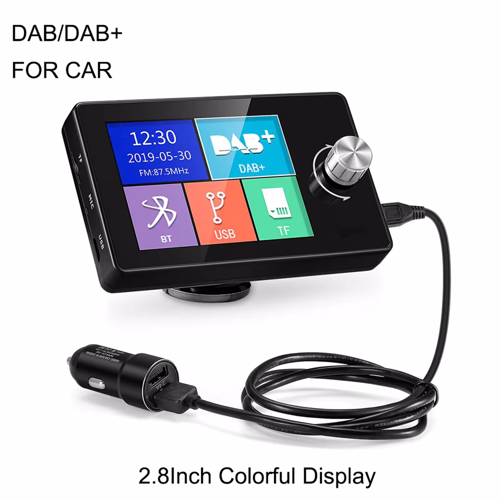 Car DAB radio adapter