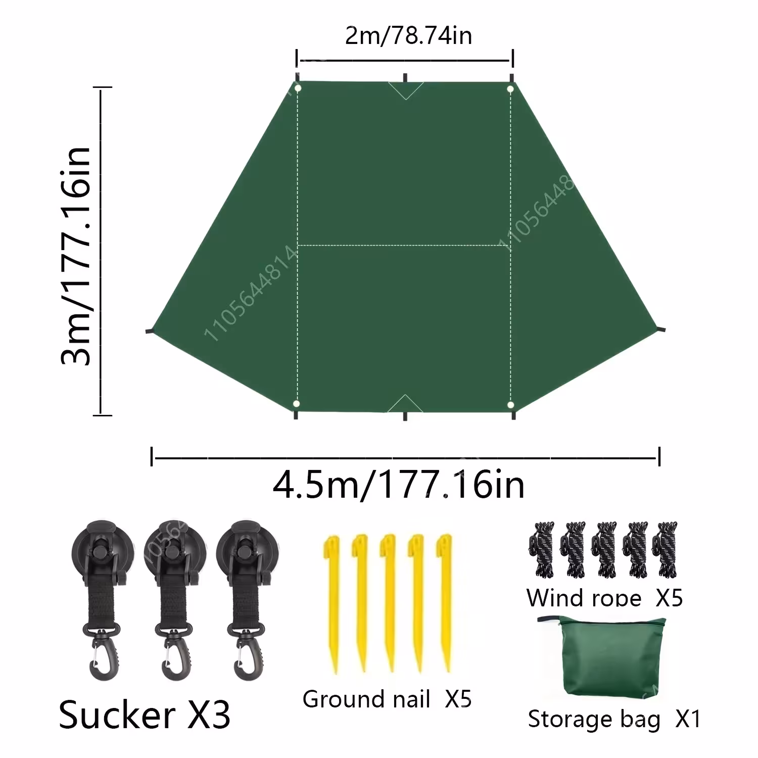 tenda laterale parasole per auto