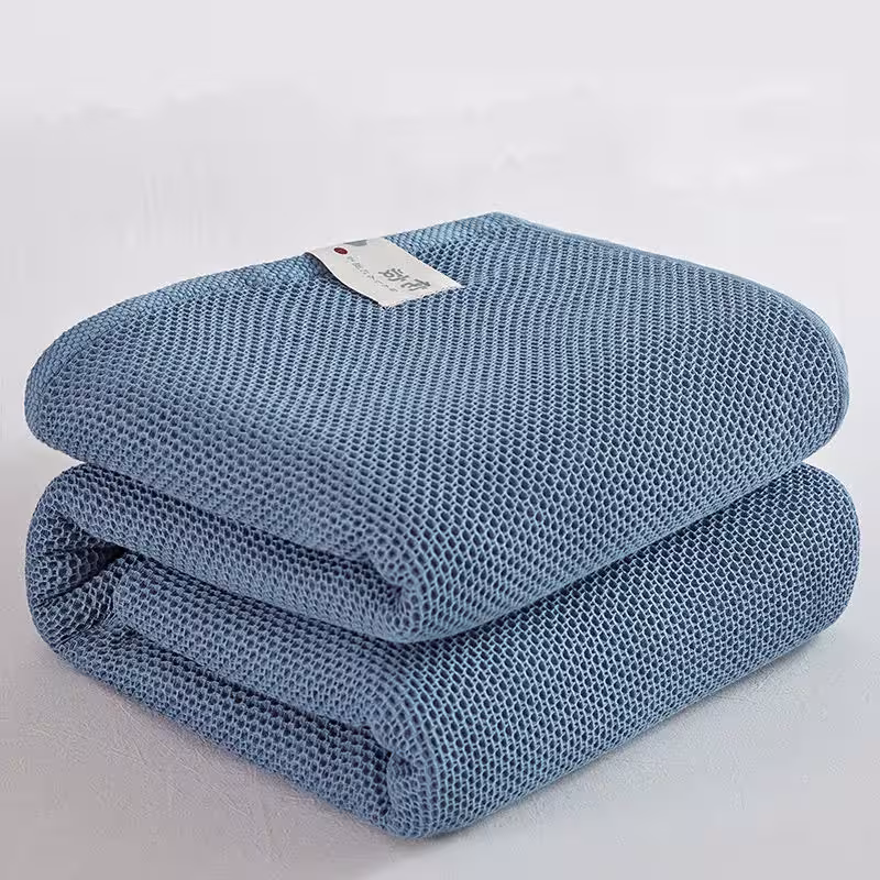 coperta in cotone waffle