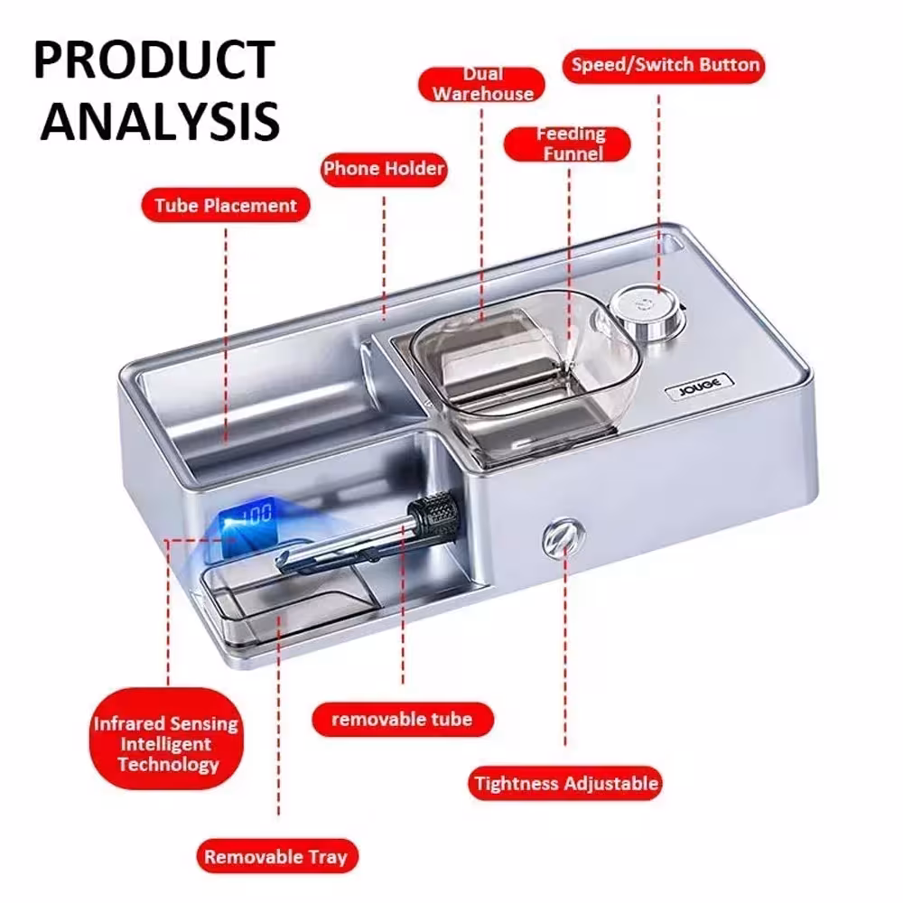 electric cigarette rolling machine
