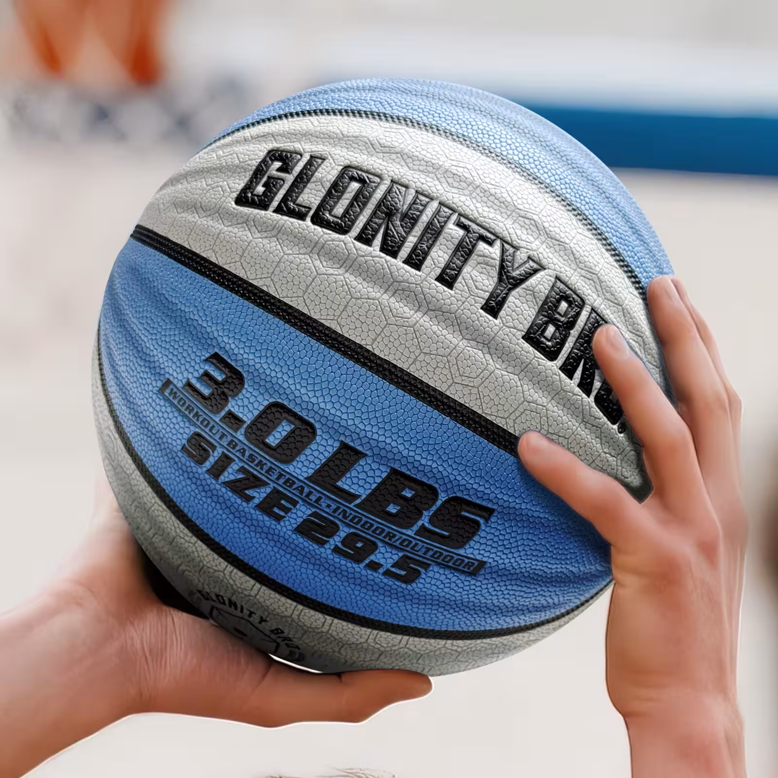 sunkintas krepšinio kamuolys