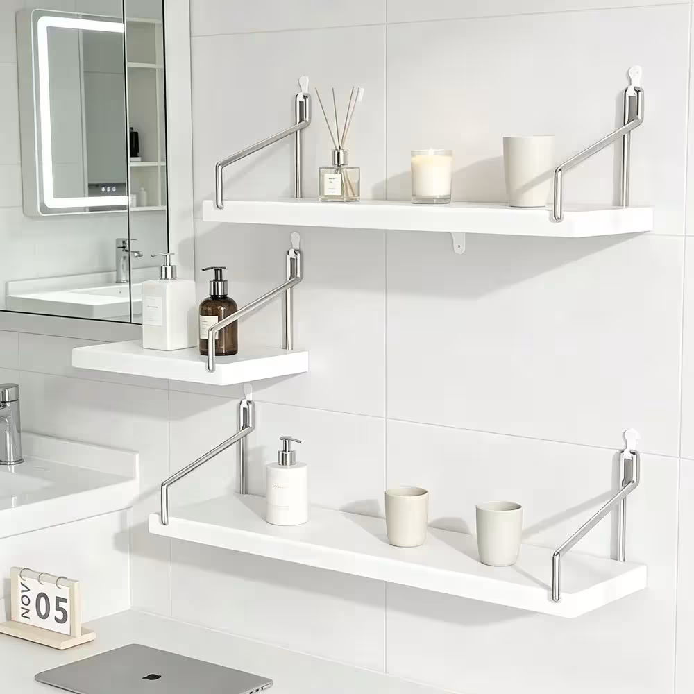 estanterías de pared sin taladro