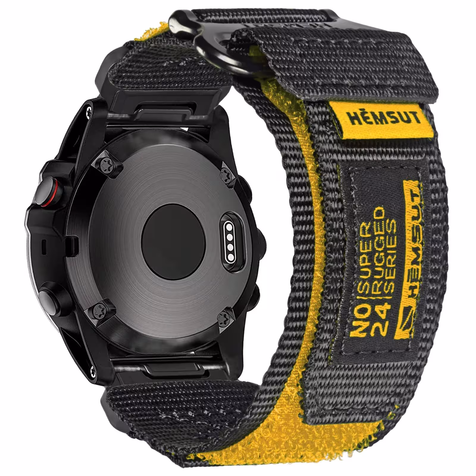 Nailoninis Quickfit dirželis Garmin laikrodžiams, sportinis kilpinis dizainas Fenix Forerunner