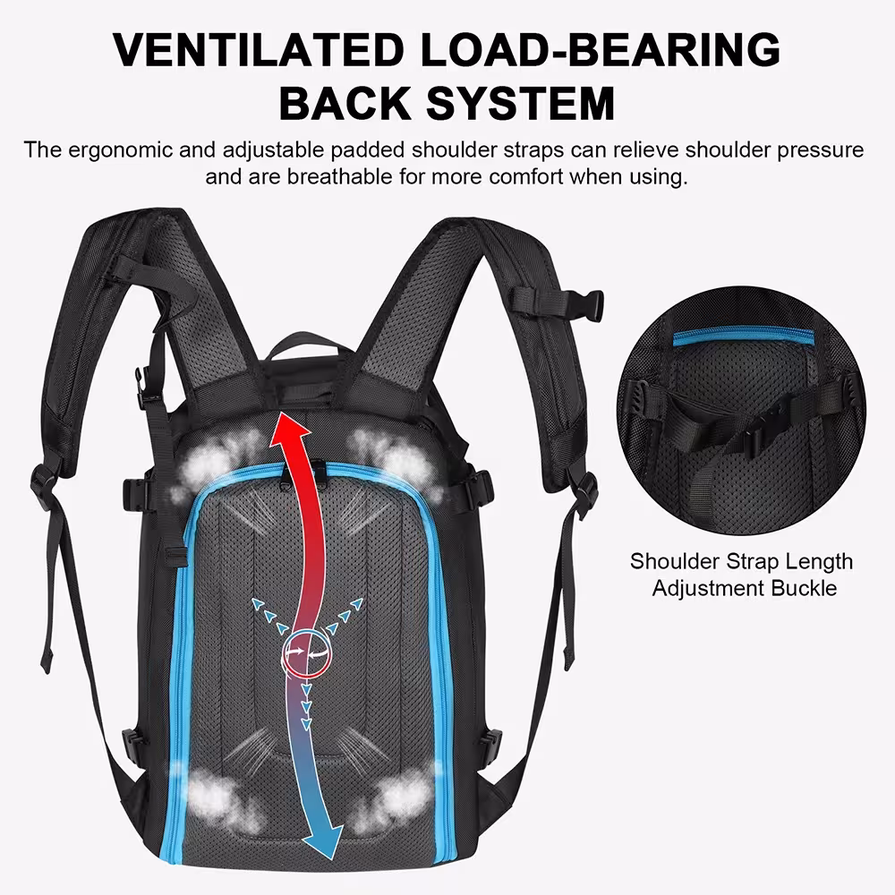 Sac à dos pour chaussures de ski 50L