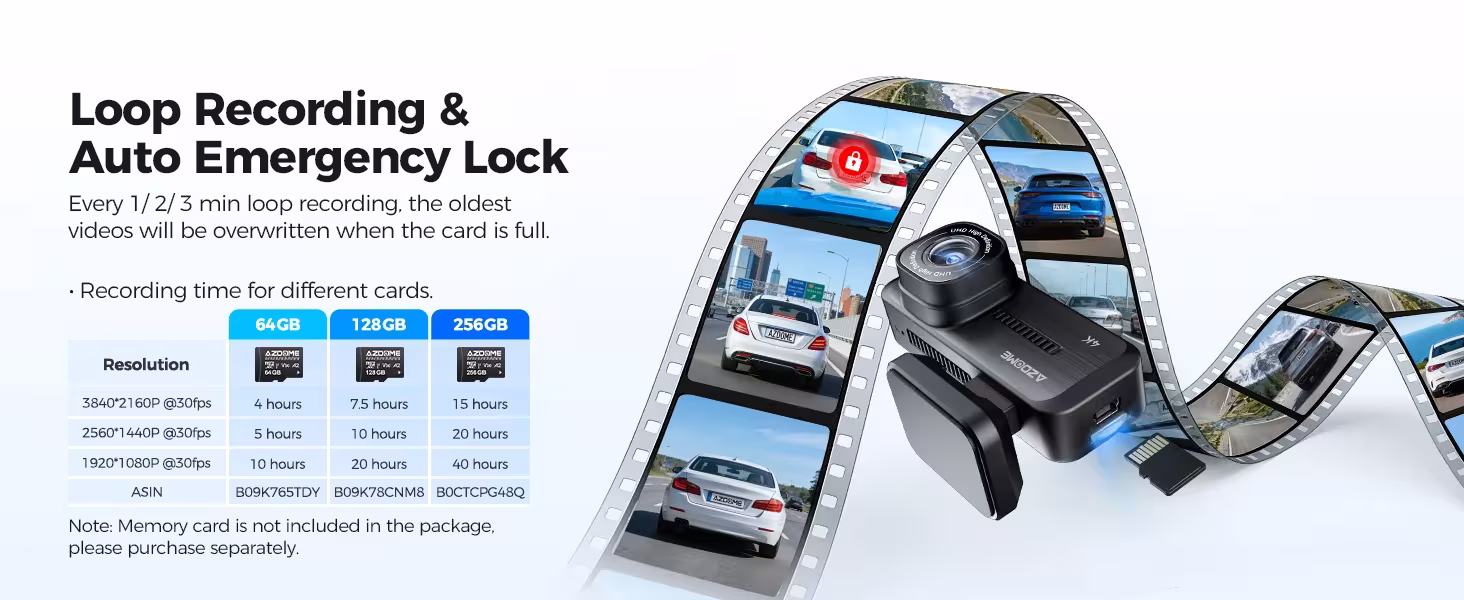 enregistreur vidéo pour voiture