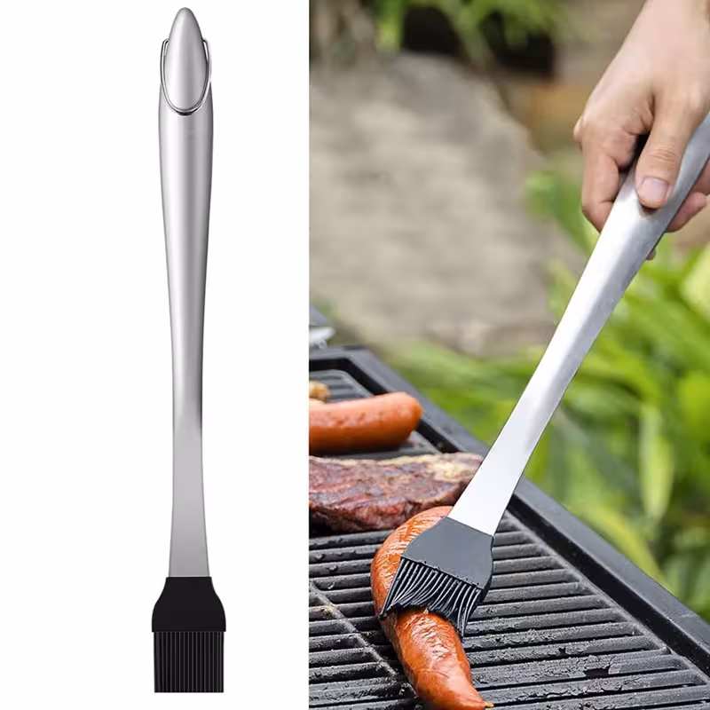 Stainless steel grill tool set