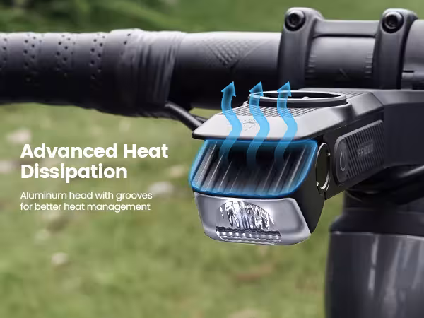 Luces traseras de bicicleta con soporte para GPS