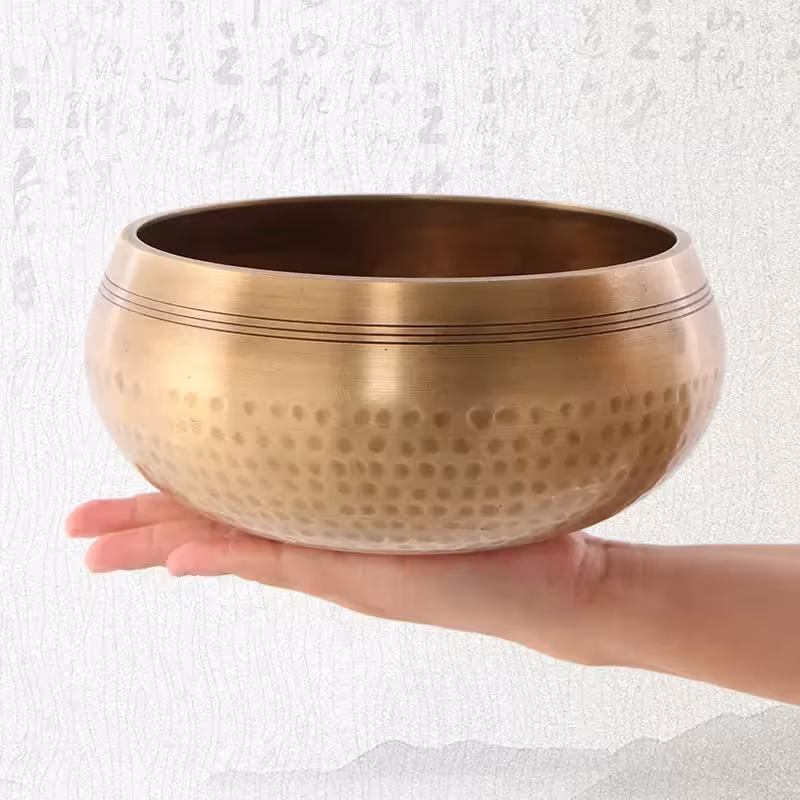 Tibetan singing bowl for meditation