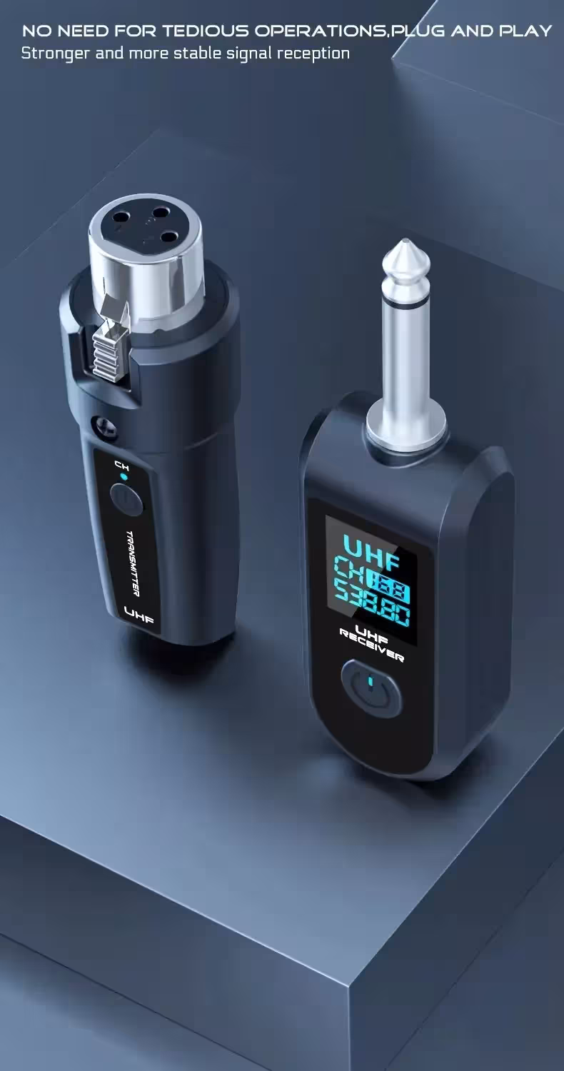 Système de microphone sans fil UHF