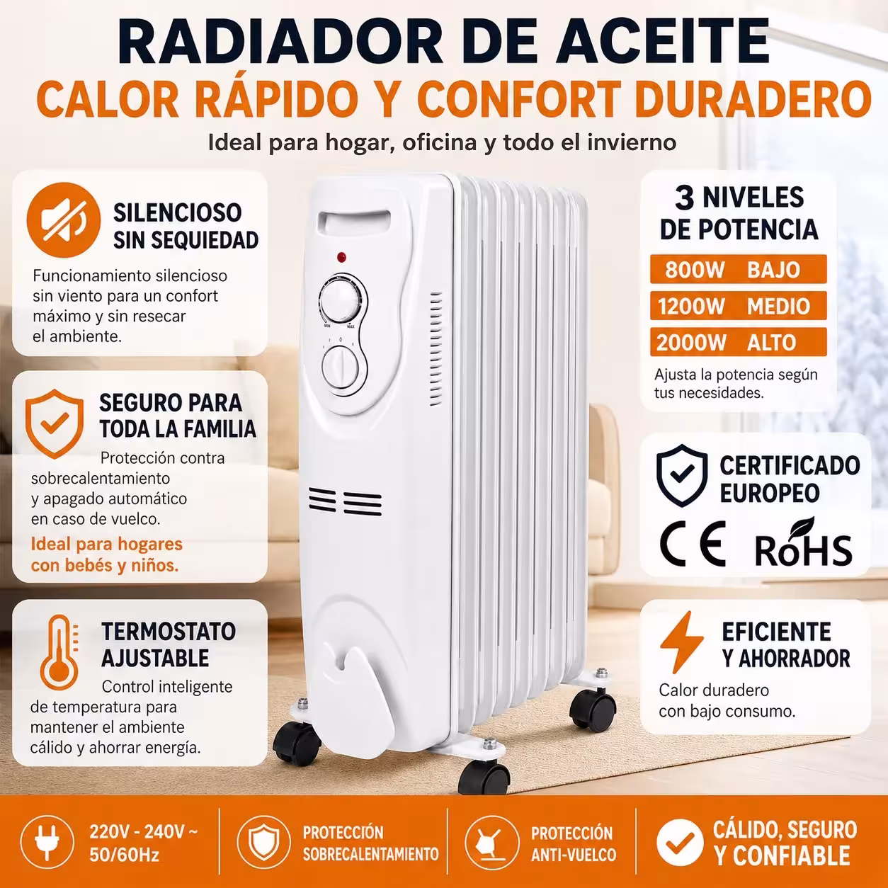alyvinis radiatorius 2000W