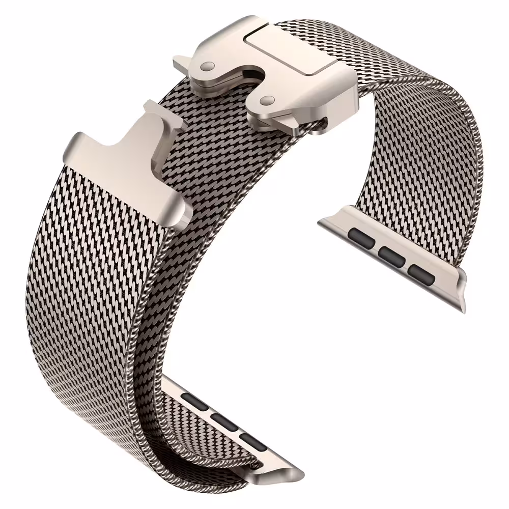 Bracciale in titanio Milano per Apple Watch Ultra 2 49mm e modelli 38-45mm