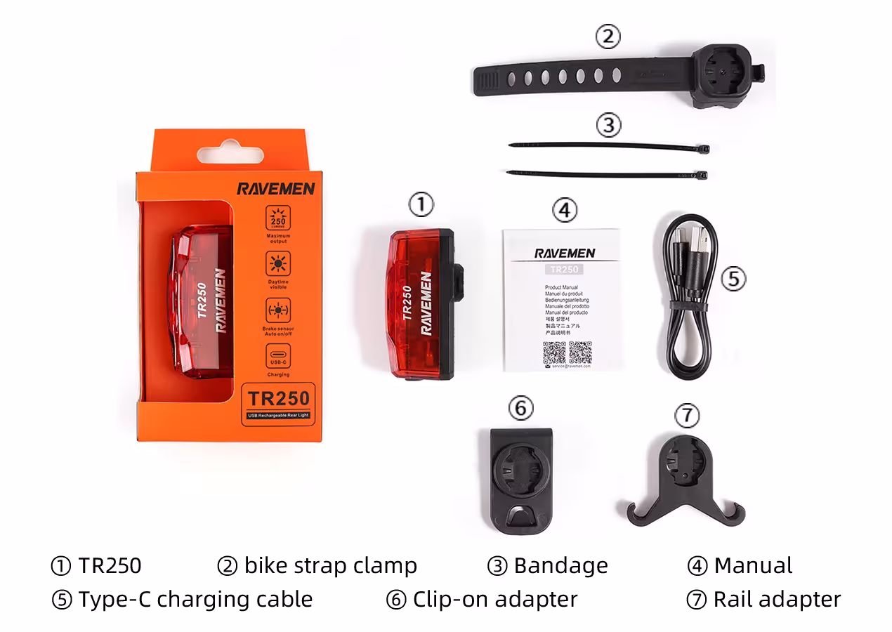 luces traseras para bicicleta