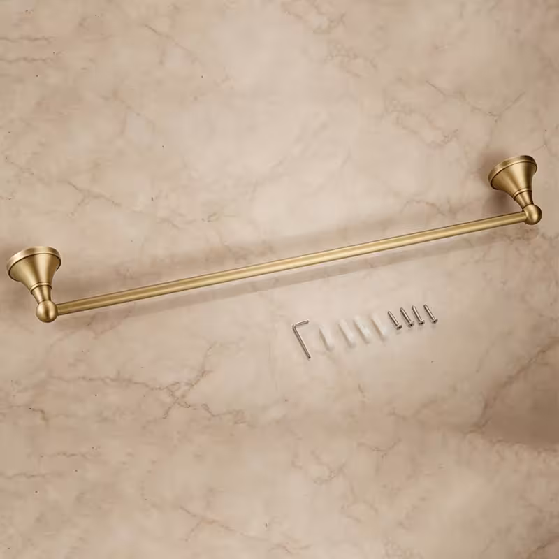wall-mounted towel shelf