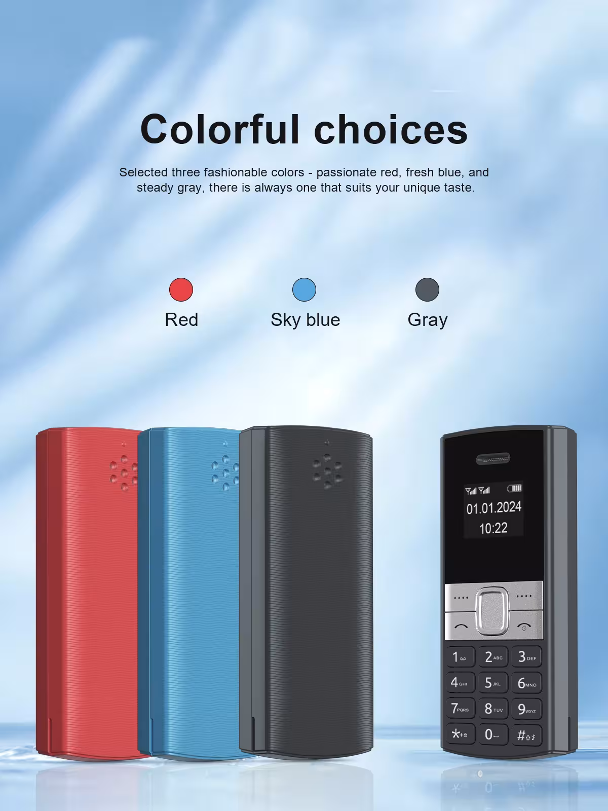 mini mobilusis telefonas