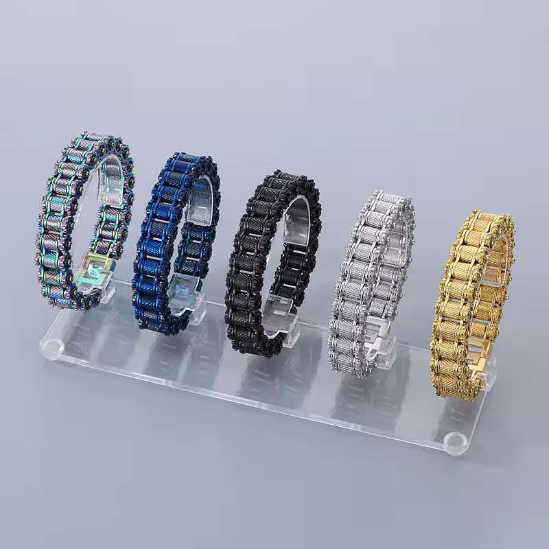 bracciale a catena per motociclisti