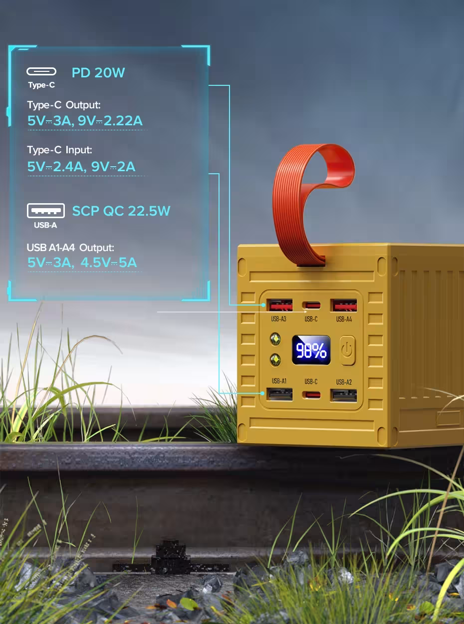 batterie externe 60000mAh