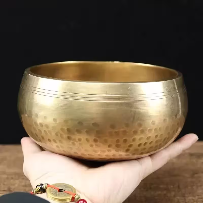 Tibetan singing bowl for meditation