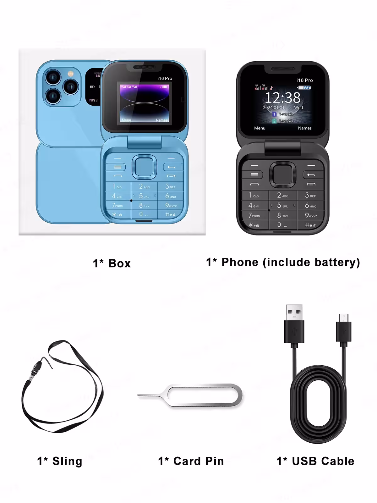 mini lankstus telefonas