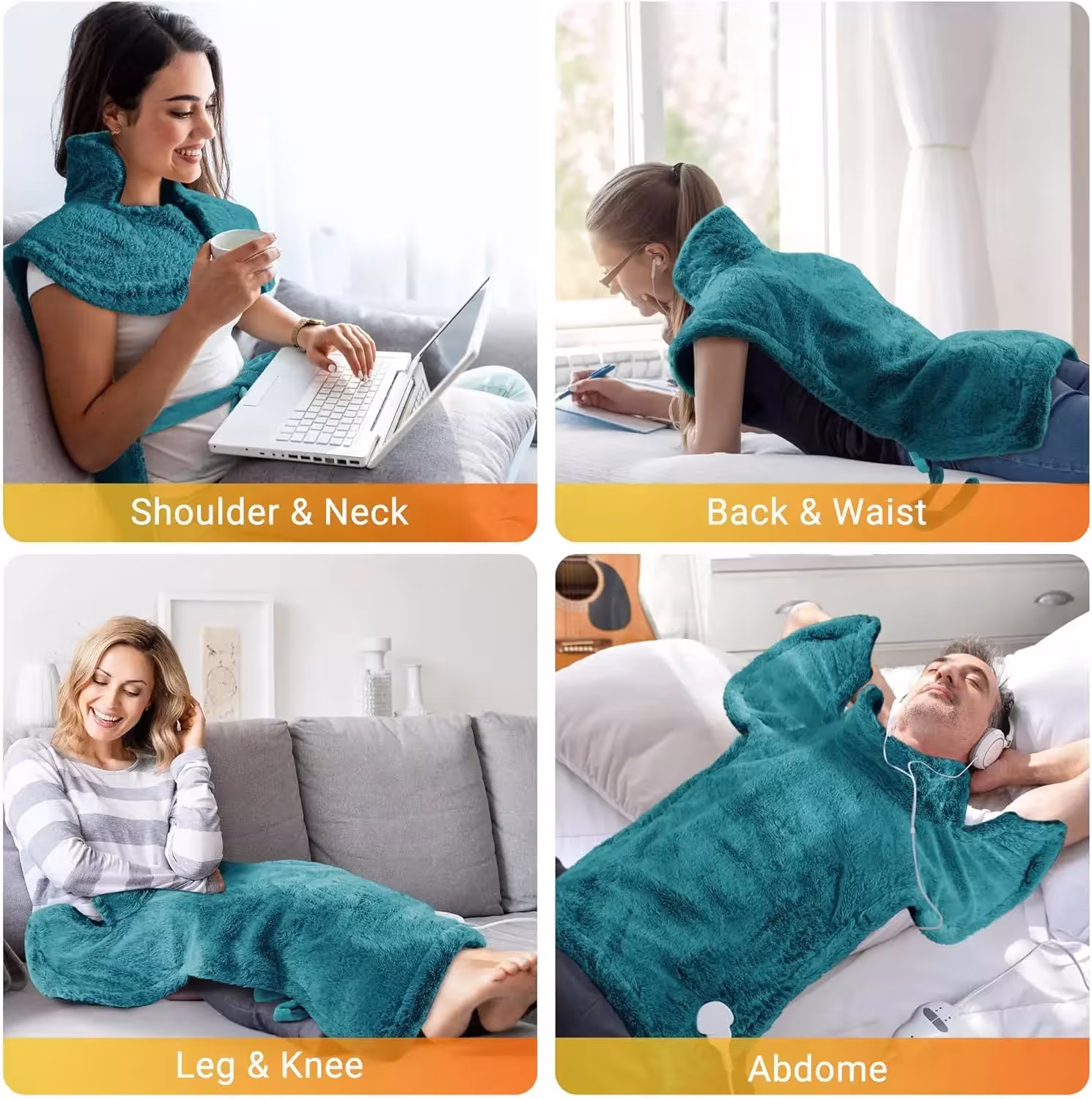 coperta riscaldante per collo e spalle