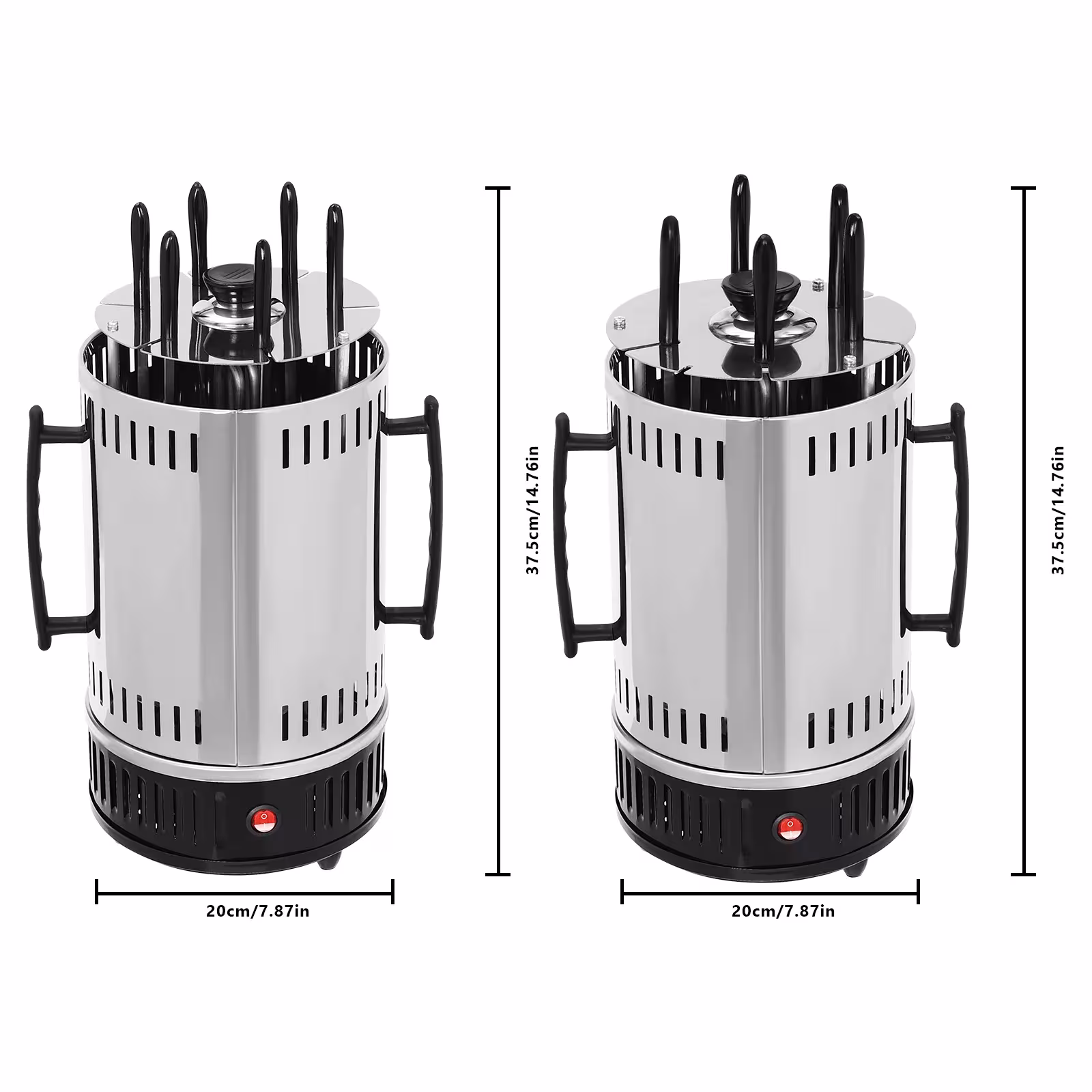 grill elettrico verticale