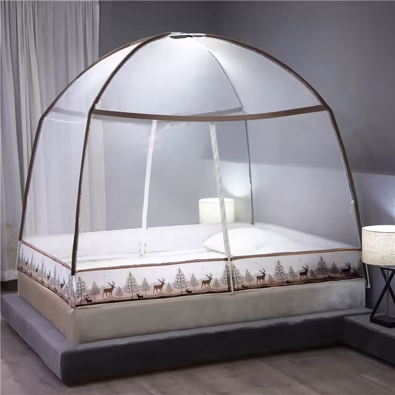 malla para mosquitos para cama doble