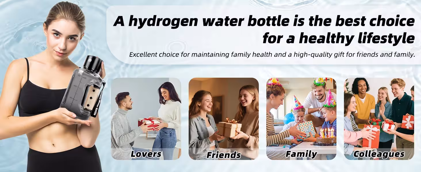 borraccia per acqua ricca di idrogeno