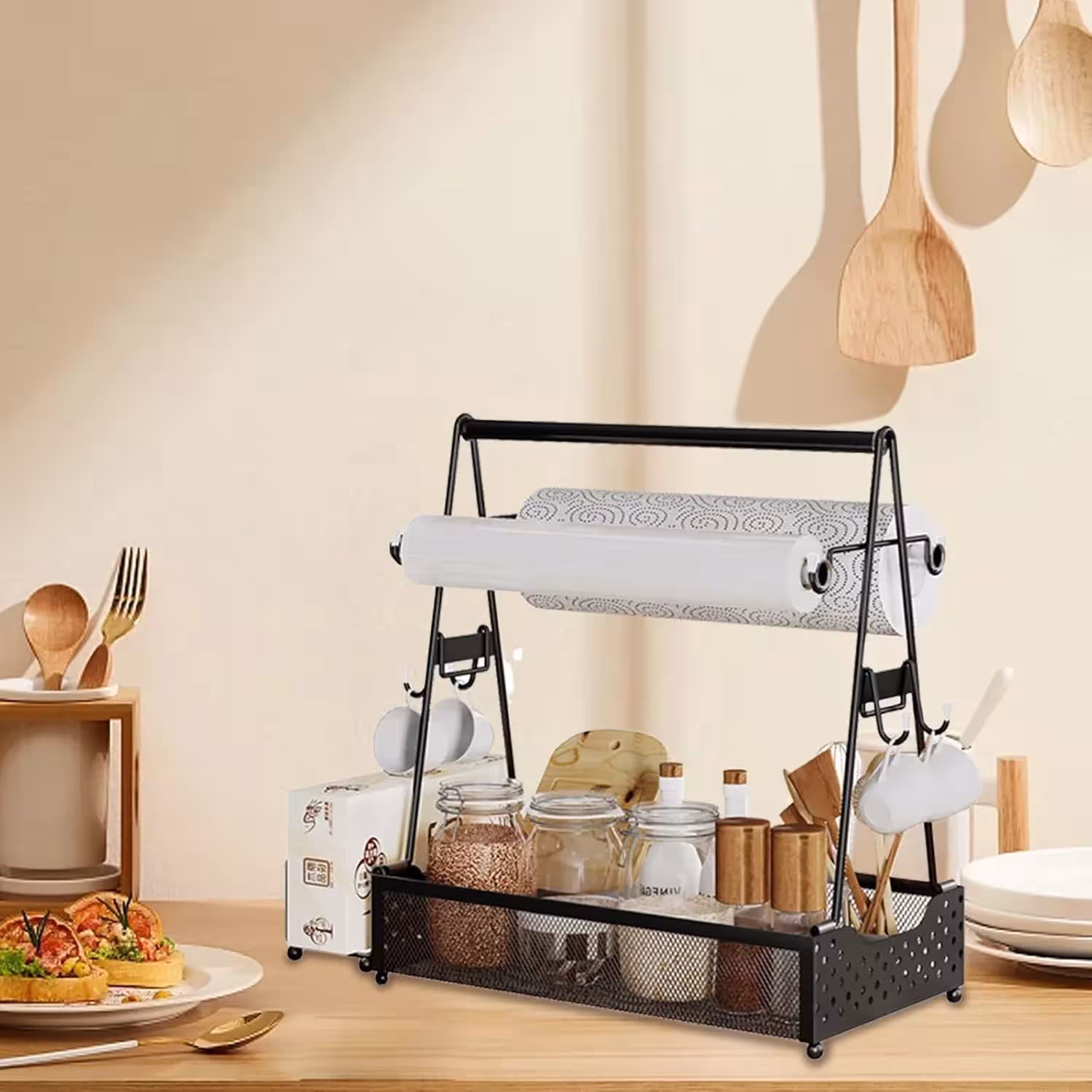 organizador para accesorios de barbacoa