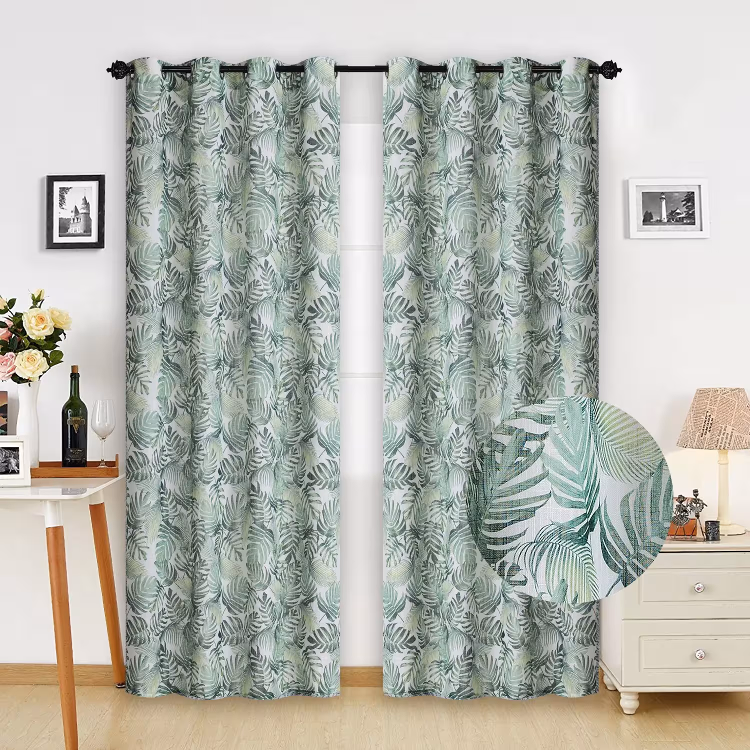 natural linen curtains