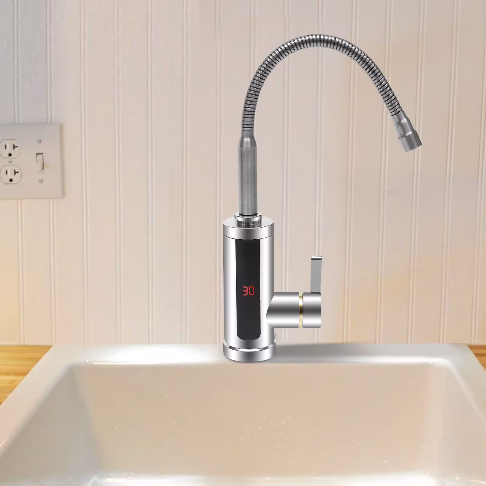 riscaldatore elettrico per acqua con miscelatore