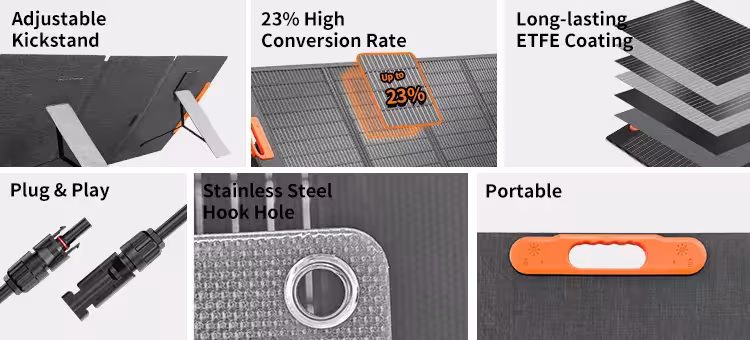 foldable solar panel 200W