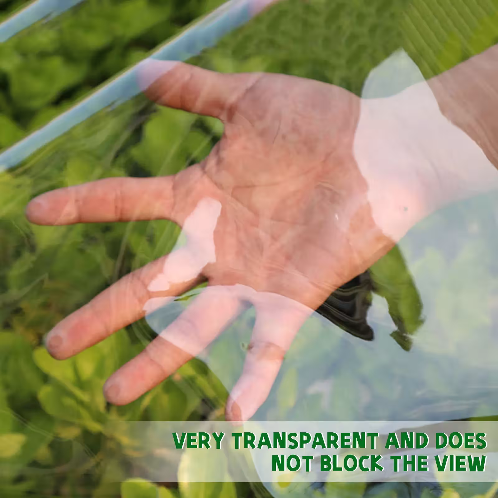 waterproof transparent awning cover