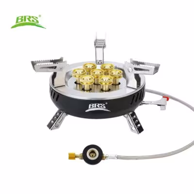 Réchaud pliant à gaz BRS-207/BRS-203 pour barbecues en extérieur et randonnées