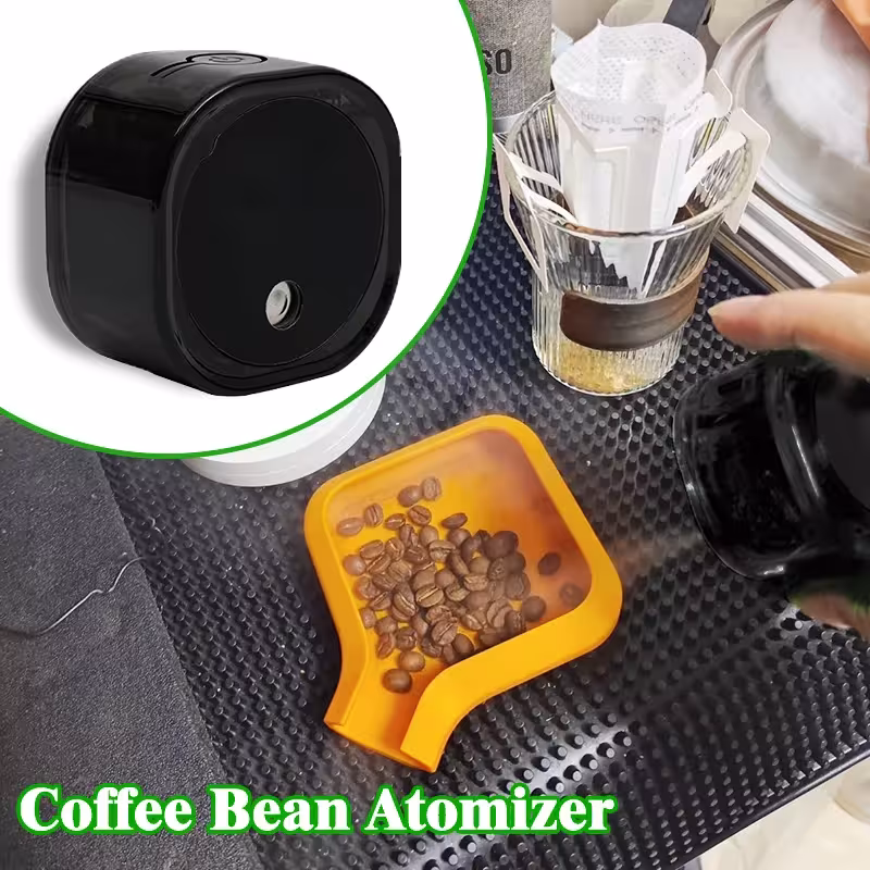 Coffee bean sprayer with magnetic holder, rechargeable, portable, anti-static