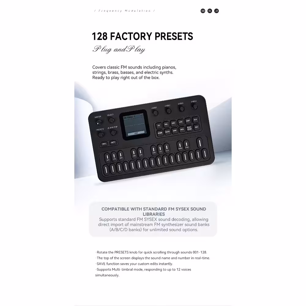 Synthétiseur portable