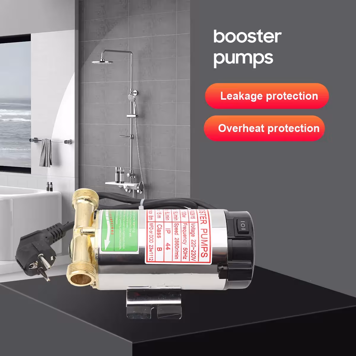pressure booster pump