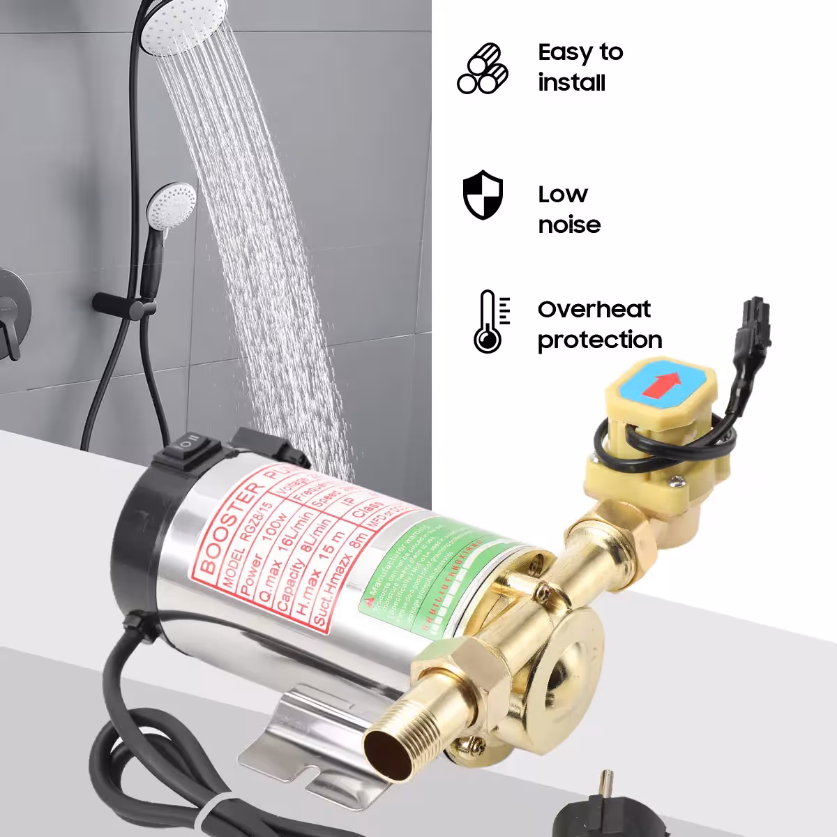 pressure booster pump