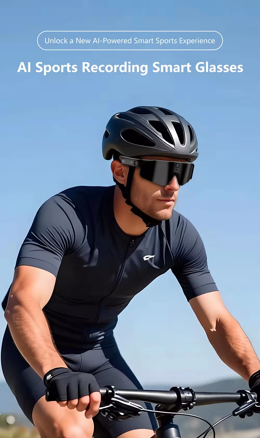 Smart glasses with a camera