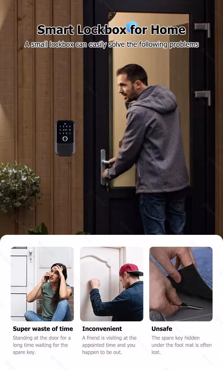 Cerradura electrónica para llaves
