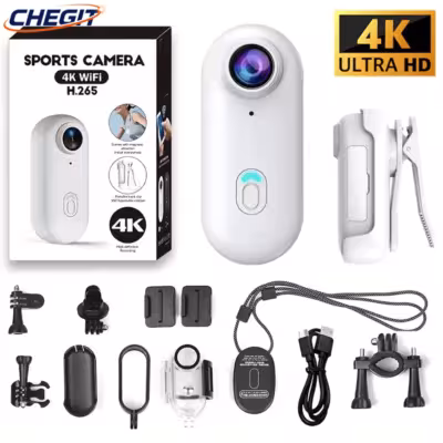 4K FHD 1080P Outdoor Sports Camera In Helmet Motorcycle Bike Sport Mini Filming Bicycle Action Body Cam And Video Recording 1
