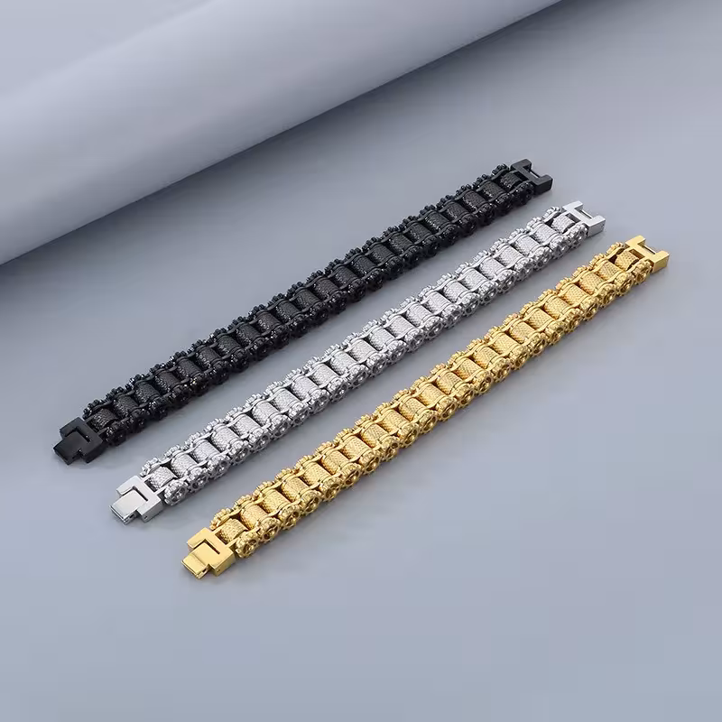 bracciale a catena per motociclisti