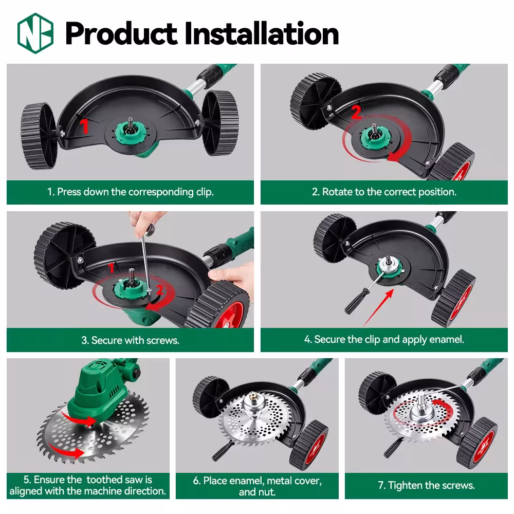 Cordless lawn mower