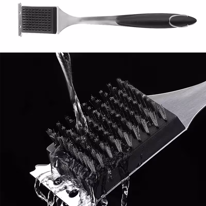 Stainless steel grill tool set