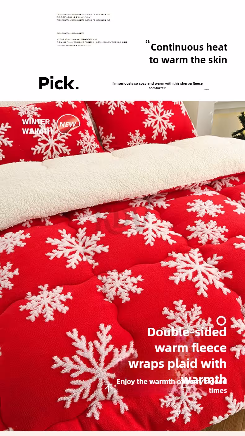 dicker Winter-Decke