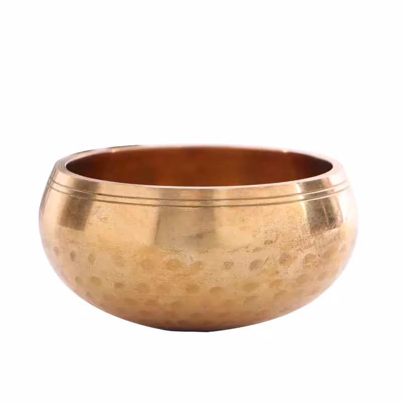 Tibetan singing bowl for meditation