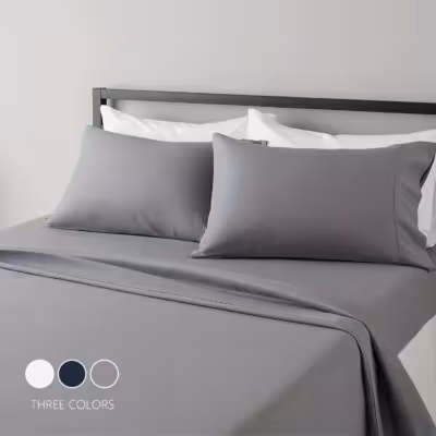 Sheet Set Breathable & Cooling Sheets Hotel Luxury Bed Sheets Extra Soft Easy Fit - 3/4 Piece Set 1