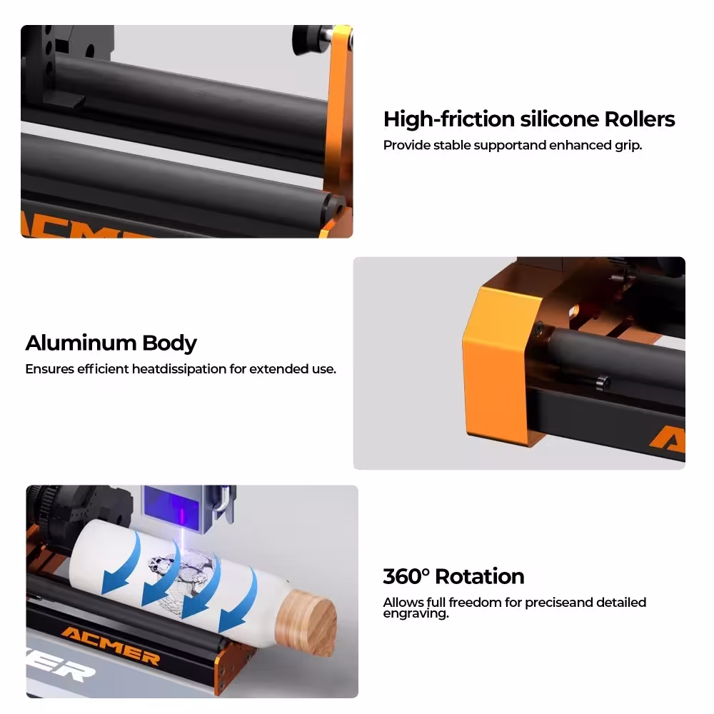module rotatif laser