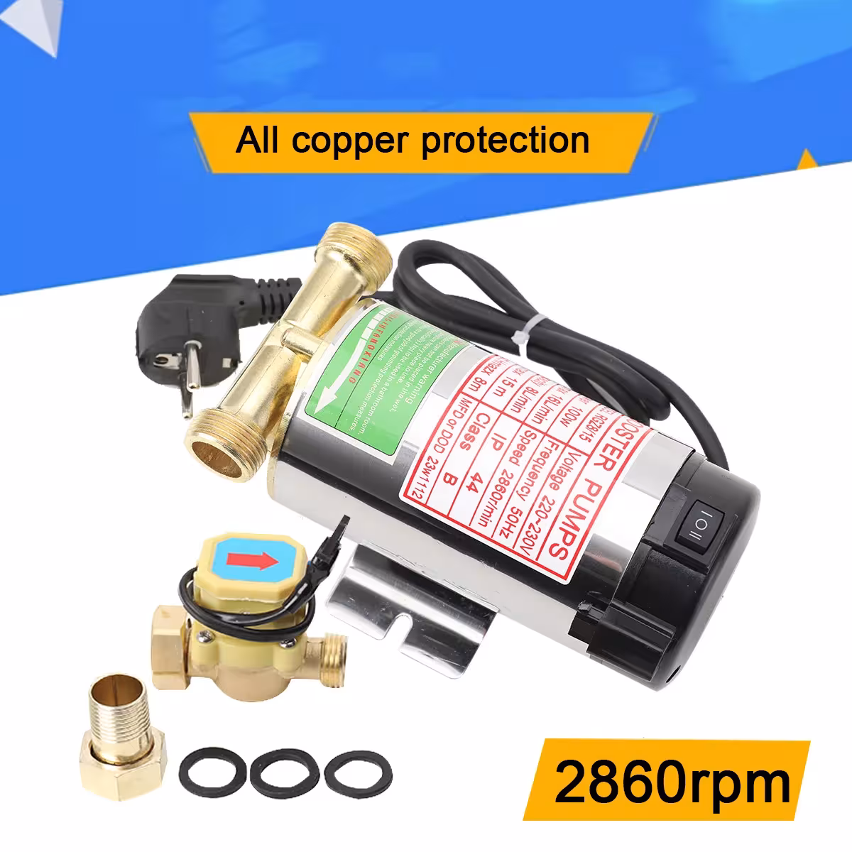 pressure booster pump
