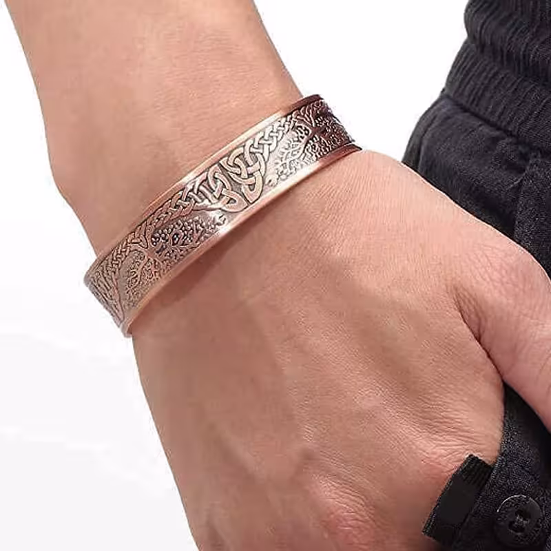 bracciale magnetico in rame puro