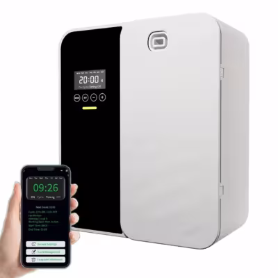 1000m³ Electric Smell Distributor Bluetooth Wall Mounted Fragrance Diffuser Professional Aroma Diffuser Electric Smell for Home 1