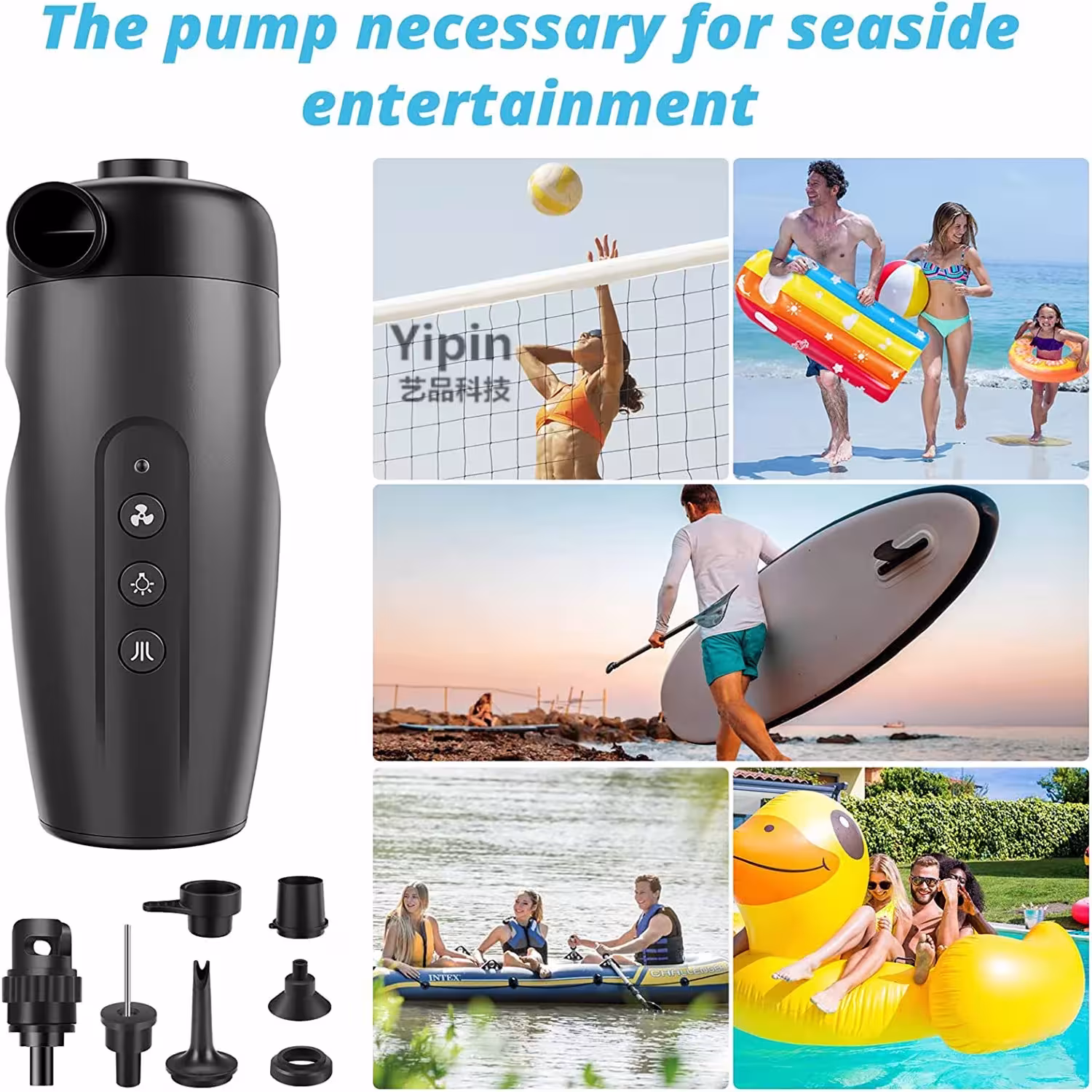 bomba de aire inalámbrica para tablas de paddle surf